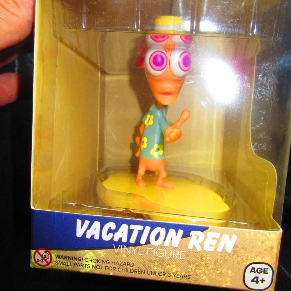 Ren And Stimpy Vacation Ren Vinyl Figure Nick Box EXCLUSIVE SUMMER 2020